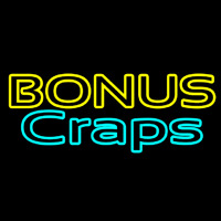 Bonus Craps 1 Neon Skilt