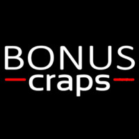 Bonus Craps 2 Neon Skilt