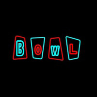 Bowl Neon Skilt