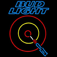 Bud Light Darts Beer Sign Neon Skilt