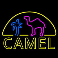 Camel Palm Neon Skilt