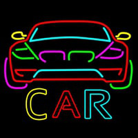 Car Neon Skilt