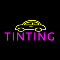 Car Tinting Neon Skilt