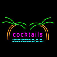 Cocktails Neon Skilt