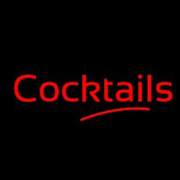 Cocktails Neon Skilt