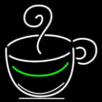 Coffee Cup Logo Neon Skilt