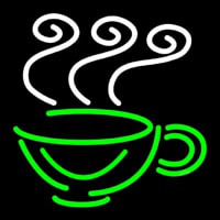 Coffee Cup Logo Neon Skilt