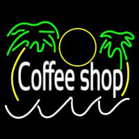 Coffee Shop Neon Skilt