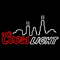 Coors Light City Logo Beer Sign Neon Skilt