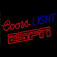 Coors Light Espn Beer Sign Neon Skilt