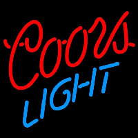 Coors Light Logo Beer Sign Neon Skilt