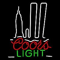 Coors Light Silver Bullet Nyc Beer Sign Neon Skilt