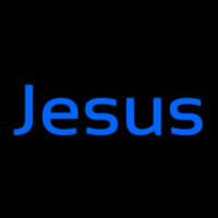 Cursive Jesus Neon Skilt