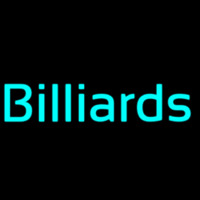 Cursive Letter Billiards 2 Neon Skilt