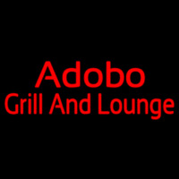 Custom Adobo Grill And Lounge 2 Neon Skilt