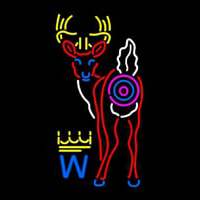 Deer Logo Neon Skilt