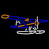 Dehavilland Beaver Float Plane Neon Skilt