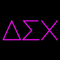 Delta Sigma Chi Latino Neon Skilt