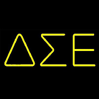 Delta Sigma Epsilon Neon Skilt