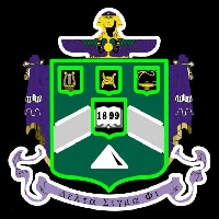 Delta Sigma Phi Chapters Logo Neon Skilt