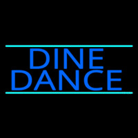 Dine Dance Neon Skilt