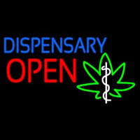 Dispensary Open Neon Skilt