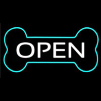 Dog Bone Open 2 Neon Skilt