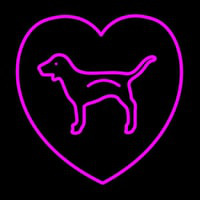 Dog Logo Neon Skilt