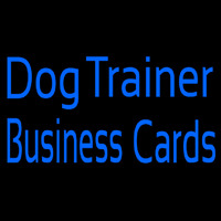 Dog Trainer 1 Neon Skilt