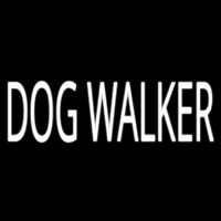 Dog Walker 1 Neon Skilt