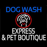 Dog Wash Neon Skilt