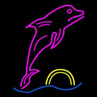 Dolphin Neon Skilt