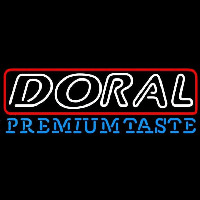 Doral Cigarettes Neon Skilt