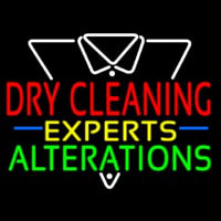 Dry Cleaning E perts Neon Skilt