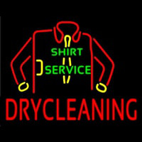 Dry Cleaning Neon Skilt