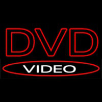 Dvd Video Neon Skilt