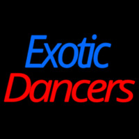 E otic Dancers Neon Skilt