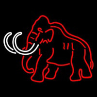 Elephant Neon Skilt