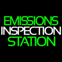 Emissions Inspection Station Neon Skilt