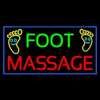 Foot Massage Neon Skilt