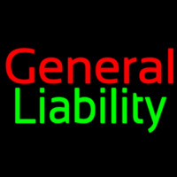 General Liability Neon Skilt