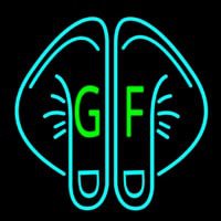 Gf Hand Signneon Sign Neon Skilt