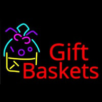 Gift Baskets Neon Skilt