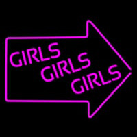 Girls Neon Skilt