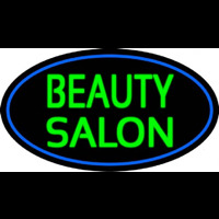 Green Beauty Salon Neon Skilt