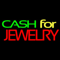 Green Cash For Jewelry Neon Skilt