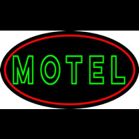 Green Motel Neon Skilt