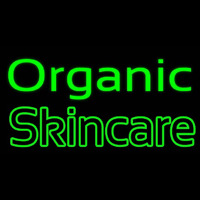 Green Organic Skincare Neon Skilt