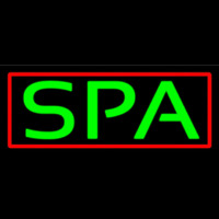 Green Spa Neon Skilt