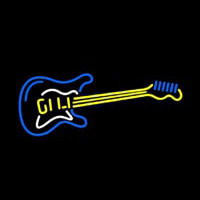 Guitar Logo 1 Neon Skilt